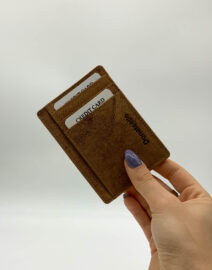 ארנק עור דף לכרטיסי אשראי